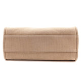 Chanel Beige Mixed Fibers Small Deauville Tote