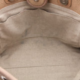 Chanel Beige Mixed Fibers Small Deauville Tote