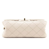 Chanel Beige Sheepskin Quilted 2.55 Reissue Mini Double Flap Bag