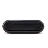 Chanel Black Aged Calfskin Quilted Small Gabrielle Clutch With Chain