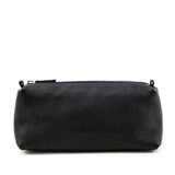 Chanel Black Calfskin Cosmetic Pouch