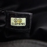 Chanel Black Calfskin Cosmetic Pouch