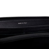 Chanel Black Caviar Large Timeless CC Zip Around Wallet