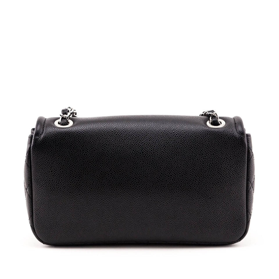 Chanel Black Caviar Timeless CC Flap Bag