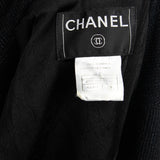 Chanel Black Frayed Vintage Jacket Size S | FR 38