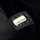 Chanel Black Glazed Calfskin Stitched XL On The Road Flap