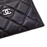 Chanel Black Lambskin Card Holder
