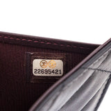 Chanel Black Lambskin Classic Small Flap Wallet