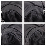 Chanel Black Lambskin Small Sharpei Shoulder Bag