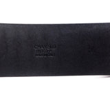 Chanel Black Leather Chain Turnlock CC Bracelet