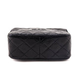 Chanel Black Lizard CC Camera Bag