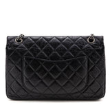 Chanel Black Quilted Aged Calfskin 2.55 Reissue 226 Flap Bag