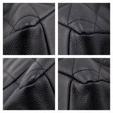 Chanel Black Quilted Caviar Grand Shopping Tote