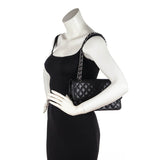 Chanel Black Quilted Caviar Medium Classic Double Flap Bag
