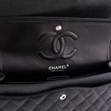 Chanel Black Quilted Caviar Medium Classic Double Flap Bag
