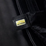 Chanel Black Quilted Lambskin Chocolate Bar Camellia No. 5 Pochette