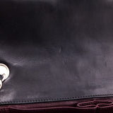 Chanel Black Quilted Lambskin E/W Flap Bag
