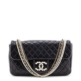 Chanel Black Quilted Lambskin Medium Westminster Flap Bag