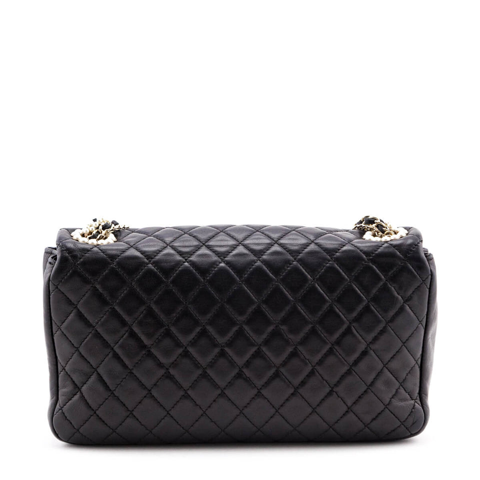 Chanel Black Quilted Lambskin Medium Westminster Flap Bag