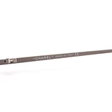 Chanel Blue Tinted Narrow Frameless Vintage CC Sunglasses