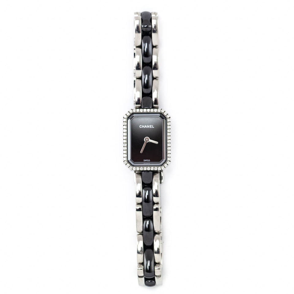 Chanel Black Diamond 20mm Premiere Ceramic Watch