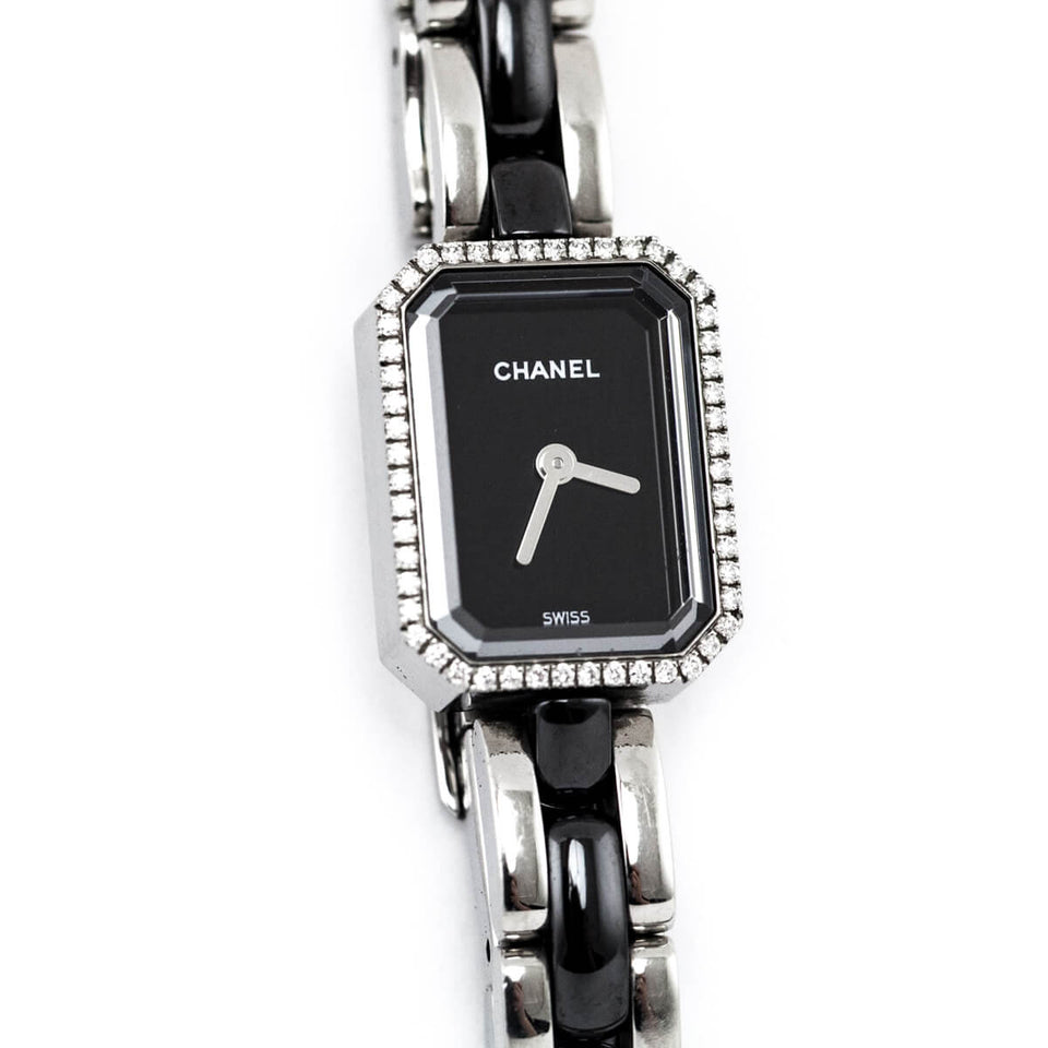 Chanel Black Diamond 20mm Premiere Ceramic Watch
