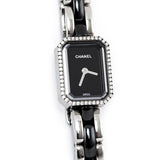 Chanel Black Diamond 20mm Premiere Ceramic Watch