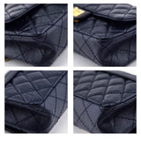 Chanel Marine Quilted Aged Calfskin Reissue Belt Bag