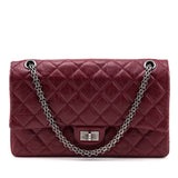Chanel Red Quilted Aged Calfskin 2.55 Reissue 226 Flap Bag