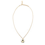 Chanel Resin CC Bead Pendant Necklace