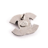 Chanel Silver Strass CC Stud Earrings