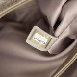 Chanel Taupe Patent Patent Quilted 3 Accordion Jumbo Flap Bag