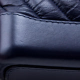 Chanel Navy Aged Calfskin Quilted Small Gabrielle Hobo