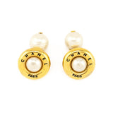 Chanel Pearl Vintage Cuff Links