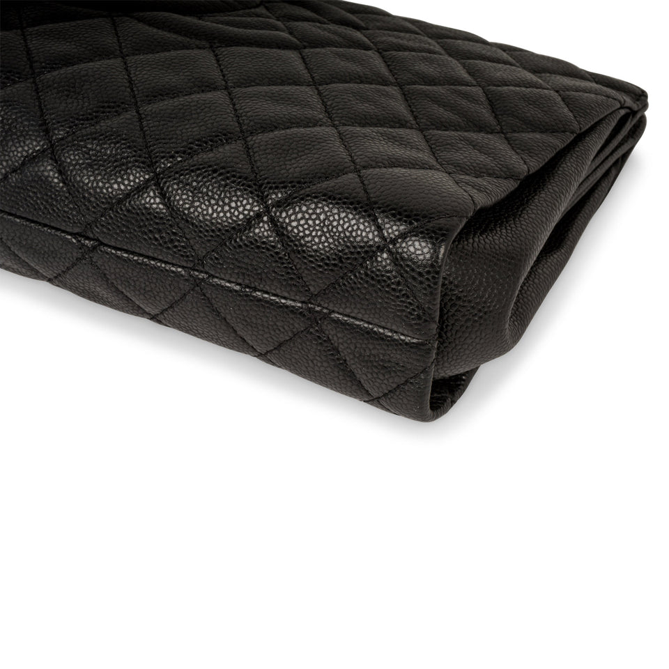 Chanel Quilted CC Clutch