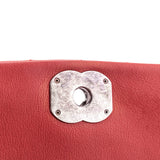 Chanel Red Quilted Goatskin Large City Rock Flap Bag