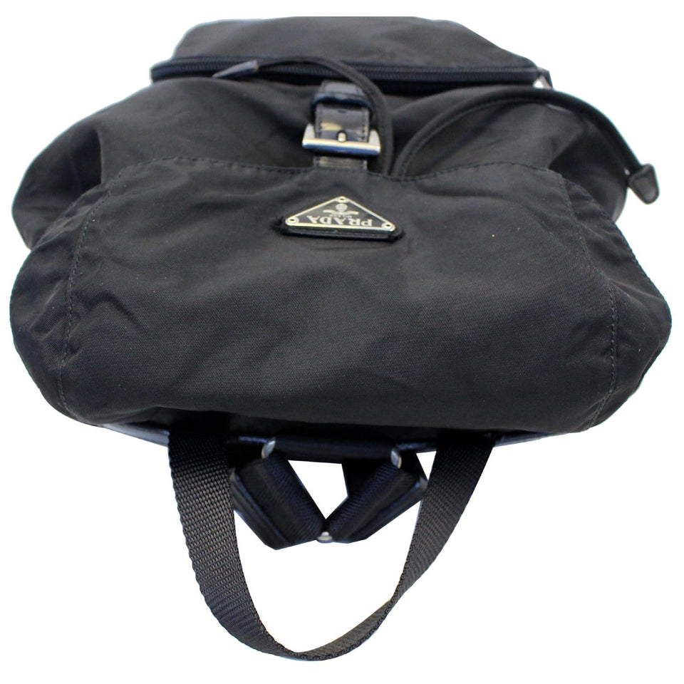 Prada Nylon Backpack Bag Black
