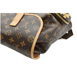 Louis Vuitton Sac A Dos Bosphore Monogram Canvas Backpack Bag Brown