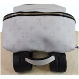 Louis Vuitton Discovery PM Taiga Monogram Leather Backpack White