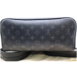 Louis Vuitton Steamer Monogram Eclipse Backpack Bag Black