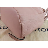 Louis Vuitton Sorbonne Monogram Empreinte Leather Backpack Rose Poudre