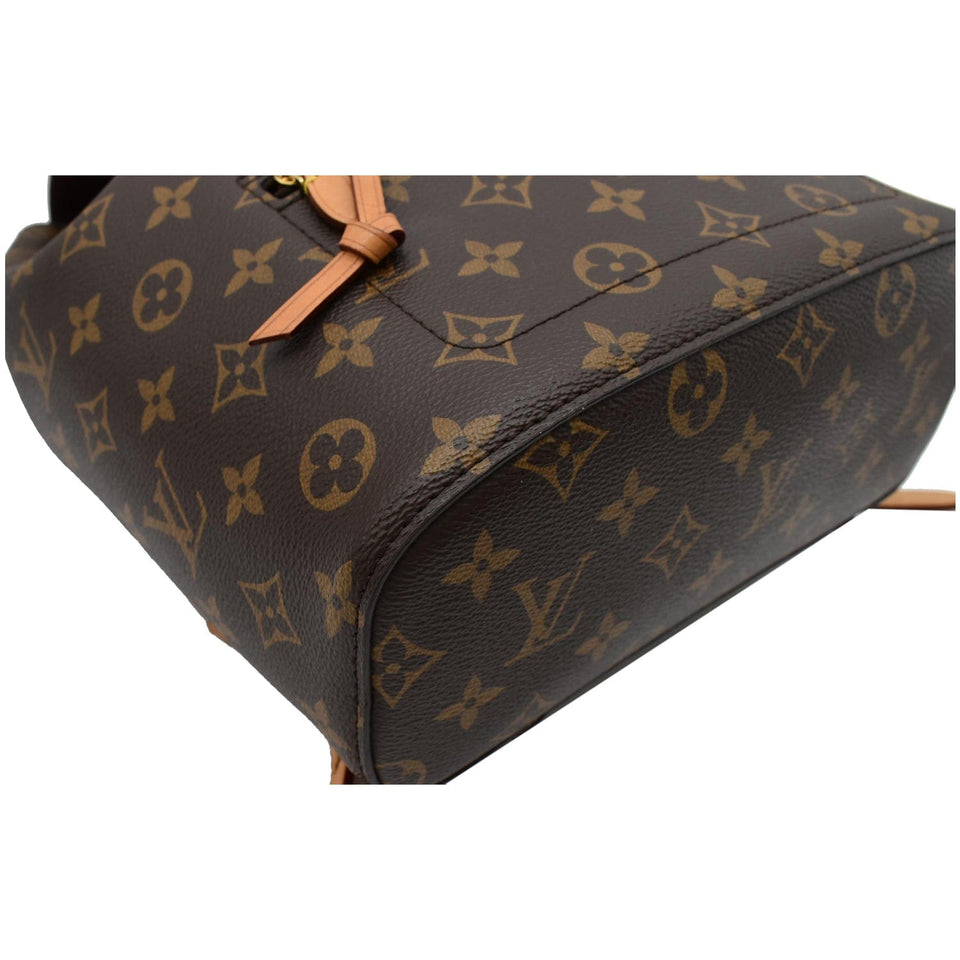 Louis Vuitton Montsouris NM Monogram Canvas Backpack Bag Brown