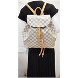 Louis Vuitton Sperone Damier Azur Backpack Bag White