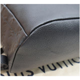 Louis Vuitton Sorbonne Monogram Empreinte Leather Backpack Black