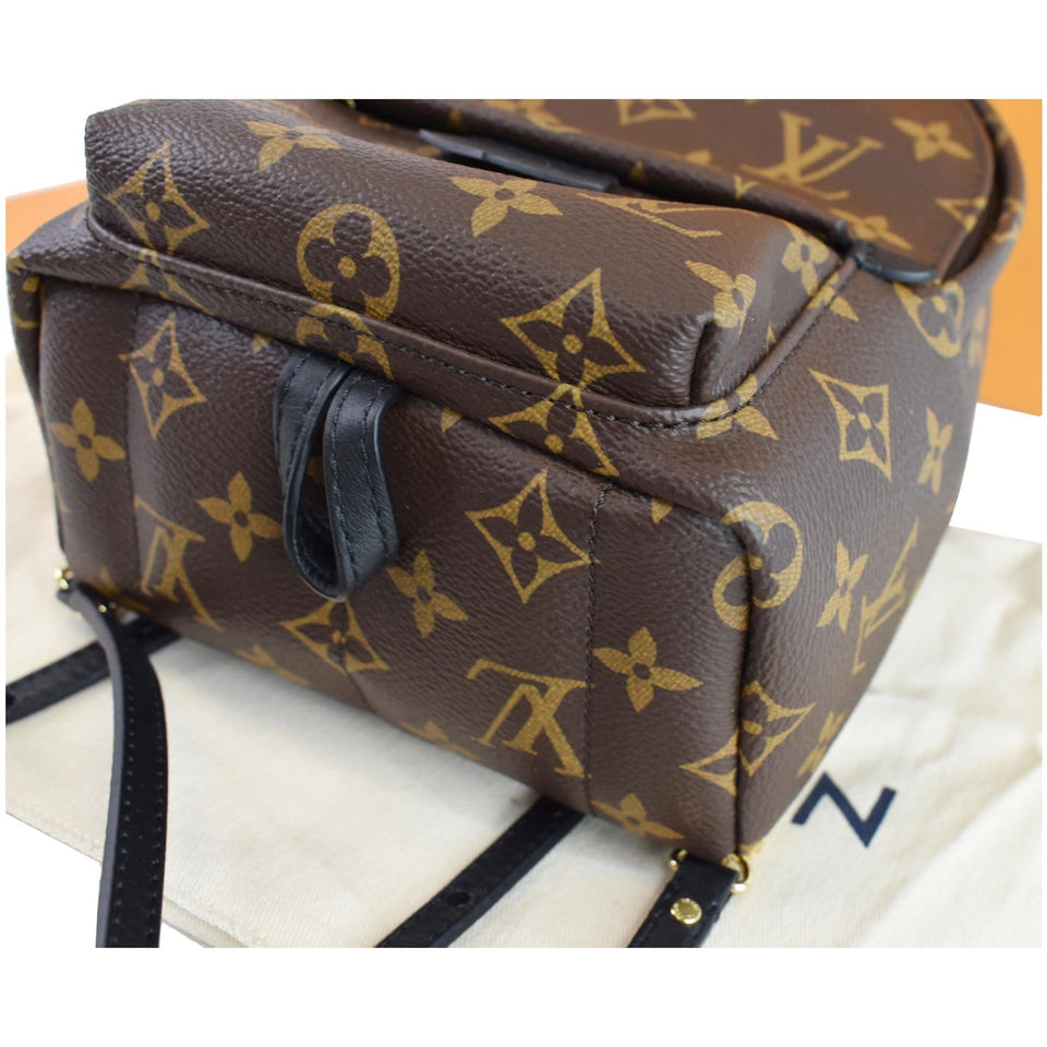 Louis Vuitton  Palm Springs Mini Monogram Canvas Backpack Brown