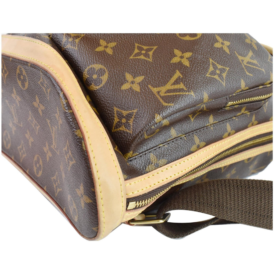 Louis Vuitton Sac A Dos Bosphore Monogram Canvas Backpack Bag Brown