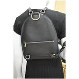 Louis Vuitton Mabillon Epi Leather Backpack Black