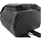 Louis Vuitton Utility Damier Graphite Backpack Bag Black