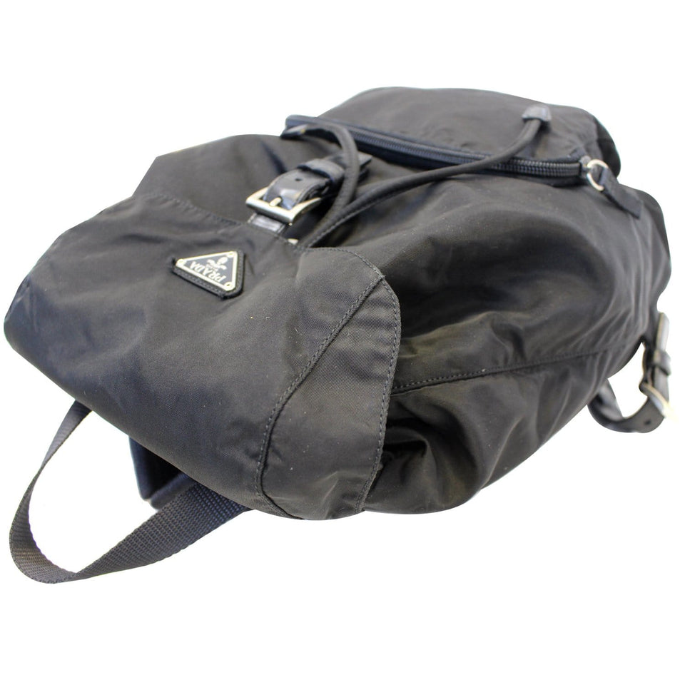 Prada Nylon Backpack Bag Black