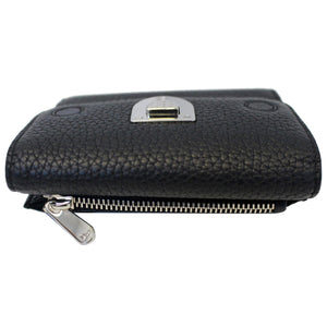 Christian Dior Noir Black Leather Wallet